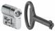 Hager MES-PHZDB3 Profilhalbzylindereinsatz Doppelbart 3mm