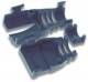 Cimco 183020 anti-kink sleeve black , foldable for modular plugs