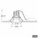 Lts Licht und Leuchten 641897 LTS VTRM 12.0527.25 EBstrahler Vale-Tu Round LED 12W 827 560lm D90 schwarz