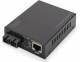 DIGITUS Gigabit PoE media converter, RJ45 / SC, SM, PSE