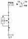 Phoenix Contact 2907387 Phoenix FLT-SEC-P-T1-1C-264/50FM lightning current arrester type 1