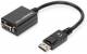Digitus AK-340403-001-S ASSMANN DisplayPort adapter cable DP - HD15 0.15mDP 1.2 sw.