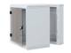Triton 48,3 cm ( 19 inch ) wall housing, 22U, 2-part, T615, light gray, with knockout fan cutout