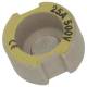 Lindner P201769 1657.025 screw-in gauge ring, DII 25A yellow