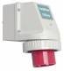 Walther-Werke 638309 Walther Wandgerätestecker 32A 3P 400V 9h IP67 innen Kabeleinf.2 oben