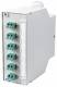 BTR 15024A57706-E Metz OpDAT REGpro splice 6x LC-D OM3 (aqua) lichtgrau RAL 7035