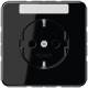 Jung CD1520KINASW SCHUKO socket 16 A 250V SAFETY+Duroplast series CD black