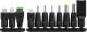 Goobay Netzteil-Adapter-Set, 11-tlg. - 6x DC-Adapterstecker plus USB-C, USB Mini-B, Micro-USB, USB-A-Buchse und Schraubklemmenanschluss
