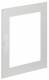 Hager FZ104N Tür univers für IP44 Schrank 650x550mm mit Sichtfenster