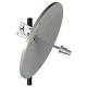 ALLNET outdoor antenna 5.8GHz 24dBi parabolic N-Type L-com