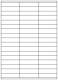 OEM-Factory Etiketten Bogenware DIN A4, 70 x 17mm, perm.