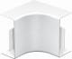 OBO Bettermann 6191967 OBO WDK HI40090RW inner corner cover PVC 40x90mm pure white RAL9010 