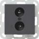 GIRA 040228 Stereo-Lautsprecher Steckdose System 55 anthrazit