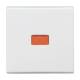 Busch Jaeger 2CKA001731A1734 2107-34 cover for control toggle switch Allweather 44 (IP 44) alpin white