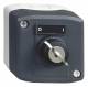 Schneider Electric XALD144E housing dark gray, with selector switch with symbol oi cover