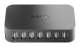D-Link DUB-H7/E 7-Port USB2 Hub mit Netzteil schwarz retail