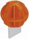 OBO Bettermann 5018014 Protection ball cap, reflective PE pastel orange 