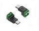 Synergy 21 S21-LED-026122 LED zub Hohlstecker mit Schraubklemmen (USB-C-Stecker)