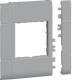 Hager GR1200ALAN Rahmenblende modular BRH/A/S ZS 55 mm OT 120 mm hfr lack Alu