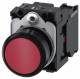 Siemens 3SU11000AB201CA0 Drucktaster 22mm rund rot Druckknopf 1Ö
