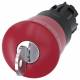 Siemens 3SU10001HG200AA0 emergency stop mushroom, pushbutton 22mm round red m.RONIS