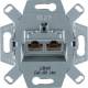 Hager WDF410862 UAE socket outlet 8/8-pole shielded Cat.6A module insert UP