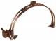 Dehn + Soehne 204107 Dehn roof conductor holder DEHNsnap Cu, 180-280 mm brown
