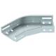 OBO Bettermann 6036000 RB 45 310 FS Bogen 45° für Kabelrinne horizontal 