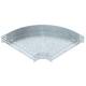 OBO Bettermann 6036720 RB 90 850 FT Bogen 90° für Kabelrinne horizontal