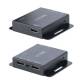Startech.com EXTEND-HDMI-4K40C6P1 HDMI extender over CAT6/CAT5 4K 30Hz/130 ft PoC HDMI over Ethernet extender, HDMI transmitter and receiver set, IR extender, 