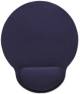 MANHATTAN Wrist-Rest Mouse Pad Ergonomically designed Combats fatigue Non-slip base Soft wrist support feels like gel blue