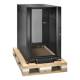 APC AR3106SP NetShelter SX 18U Server Rack Enclosure 600 mm x 1070 mm mit Seiten Schwarz Shock Packaging