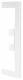 Hager BRS65210WB9010 wall connection panel sheet steel pure white
