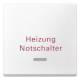 Merten 431819 Wippe mit Kontrollfenster+ Aufd. Heizungsnot polarweiß System M