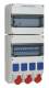 Walther-Werke 6890305 Walther Kunstst.Kombi 63A RCD-A 6MCB 3CEE Abg.16A,3Schuko Klemms.K25 10P