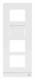 Busch Jaeger 2TMA130160W0011 BJ 41384CF-W-03 Frontplatte Video 1/4