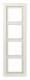 JUNG LSD984W Cover 4-gang, LS / FD-design white