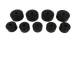 Chauvin Arnoux P01102147 Set of rubber plugs for current and voltage inputs (x4 + 5)