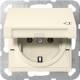 GIRA 445401 SCHUKO KD System 55 Cremewei
