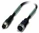 U.I. Lapp 22260241 Lapp AB-C3-M8MS-0.3PUR-M12FS S/A cable plug right/socket right. 