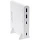 InLine® USB Netzteil, GaN Ladegerät, 4-Port, 2x USB-C + 2x USB-A, 120W, weiß