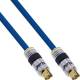 InLine® S-VHS Kabel, PREMIUM, vergoldete Stecker, 4pol mini DIN ST / ST, 1m