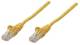 Intellinet 739818 Premium network cable, Cat6, S/FTP 100% copper, Cat6 certified, LS0H, RJ45 plug/RJ45 plug, 0.25 m, yellow
