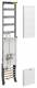 Hager ZH50D53S KF 1ZP/VT-4rh univ.Z H 1350mm 1-feld