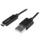StarTech.com 1m 3 ft Micro-USB Cable with LED Charging Light - M/M - USB to Micro USB Cable