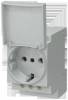 Siemens 5TE6802 Steckdose 16 A mit Deckel ohne Zulassung DIN VDE 0620 undI 23-5
