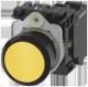 Siemens 3SU11000AB303BA0 3SU1100-0AB30-3BA0 Drucktaster 22 mm rund Kupplung gelb flach tastend
