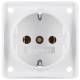 Berker 941852502 SCHUKO Integro socket outlet inserts polar white, matt