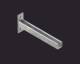 Niedax 4013339210374 HKC 96Z/250 FL bracket strut 41x41x250 mm steel hot-dip galvanized DIN EN ISO