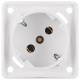 Berker 841852522 Steckdose SCHUKO 45° Integro Einsätze polarweiß,matt